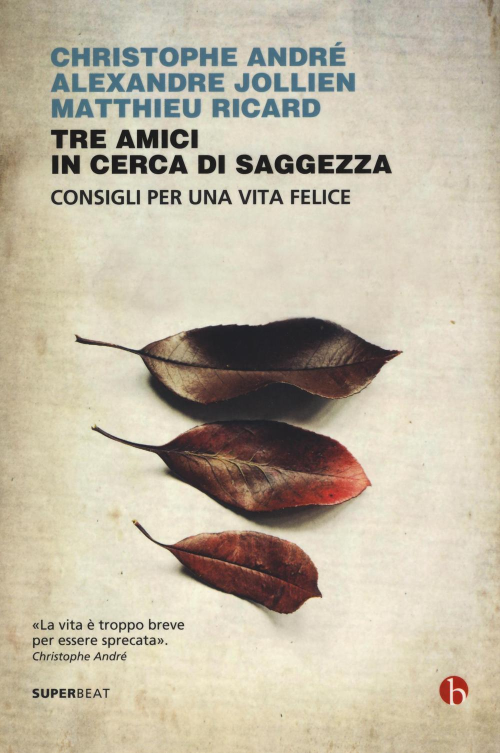 Image of Tre amici in cerca di saggezza. Consigli per una vita felice