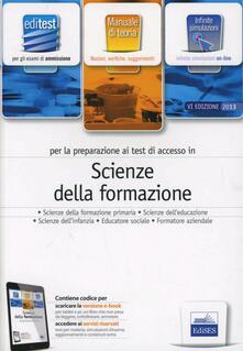 EdiTEST 6. Manuale. Scienze della formazione. Per la preparazione ai test di ammissione. Con espansione online.pdf