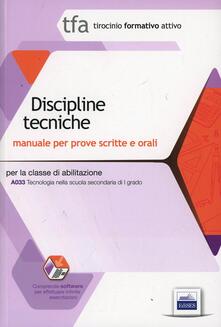 TFA. Classe A033 per prove scritte e orali. Manuali di teoria ed esercizi di tecnologia. Kit completo. Con software di simulazione.pdf