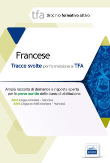 5 TFA. Francese. Prova scritta per le classi A245 e A246.pdf