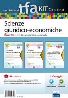 TFA. Scienze giuridico-economiche classe A46 (A019) per prove scritte e orali. Kit completo. Con software di simulazione.pdf