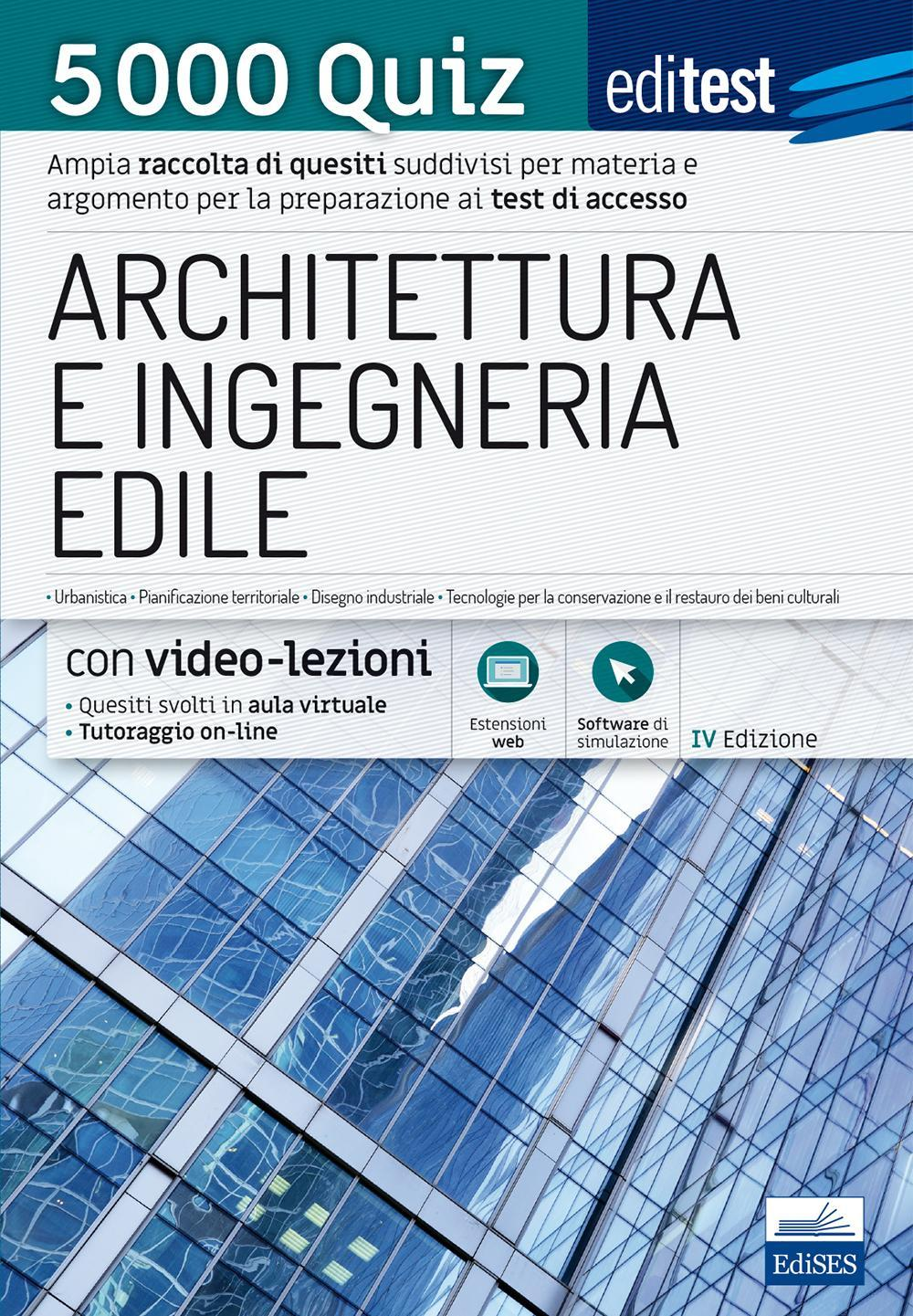 Image of EdiTest Architettura e Ingegneria edile. 5000 Quiz. Con espansione online