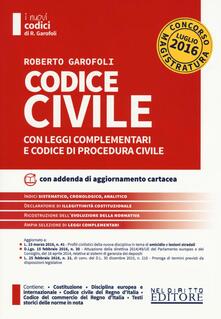 Codice civile con leggi complementari e codice di procedura civile. Concorso magistratura. Con aggiornamento online.pdf