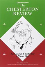 Libro The Chesterton review. Vol. 3: La casa di Chesterton e uomo vivo.