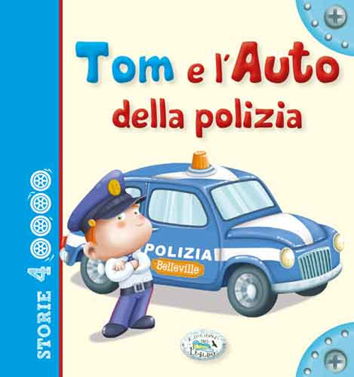 Image of Tom e l'auto della polizia