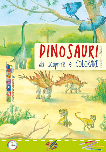 Image of Dinosauri da scoprire e colorare