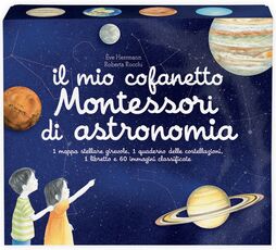 Libro Il mio cofanetto Montessori di astronomia Ève Herrmann Roberta Rocchi