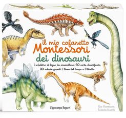 Libro Il mio cofanetto Montessori dei dinosauri. Con gadget Ève Herrmann Roberta Rocchi