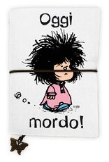 Cartoleria Quaderno piccolo Mafalda. Oggi mordo! Wabi Sabi