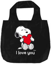 Cartoleria Snoopy I love you shopper pieghevoli Magazzini Salani