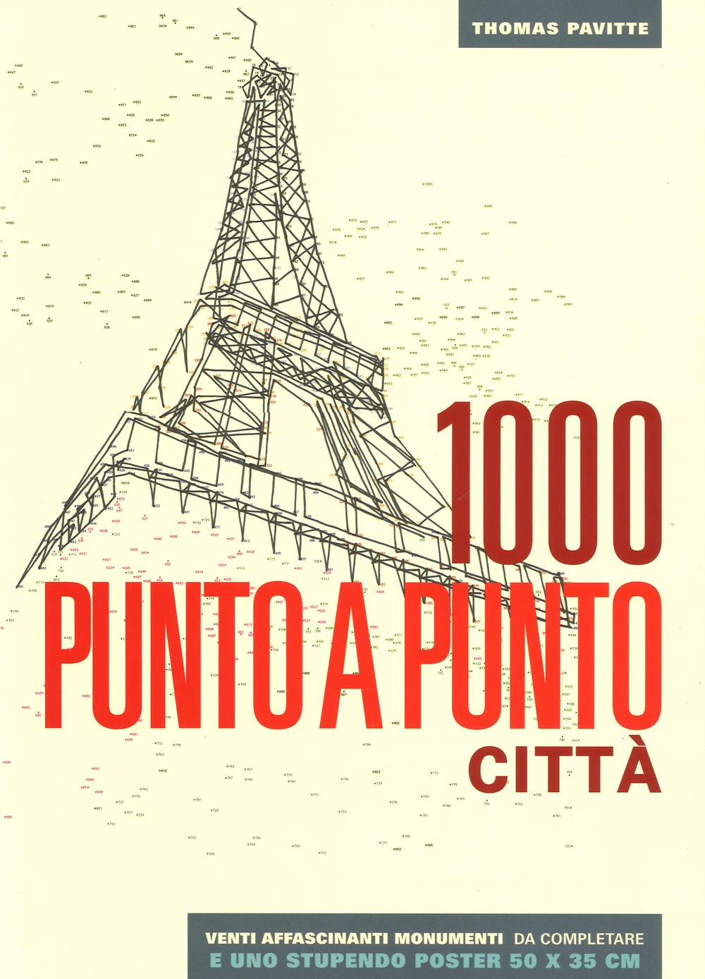 Image of Città. 1000 punto a punto. Ediz. illustrata. Con Poster