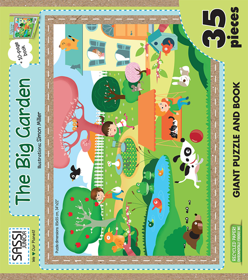 The big garden. Puzzle gigante. Con libro Scarica PDF EPUB
