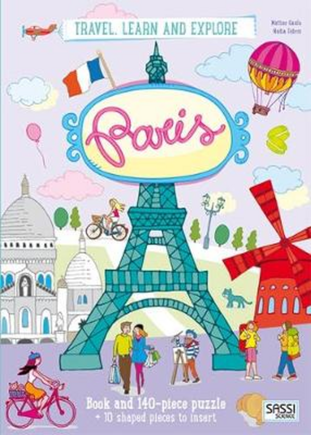 Paris. Travel, learn and explore. Libro puzzle Scarica PDF EPUB
