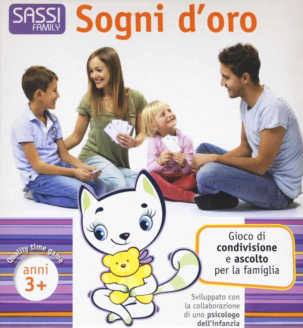 Sogni d'oro. Gioco di condivisione e ascolto per la famiglia. Con 30 carte