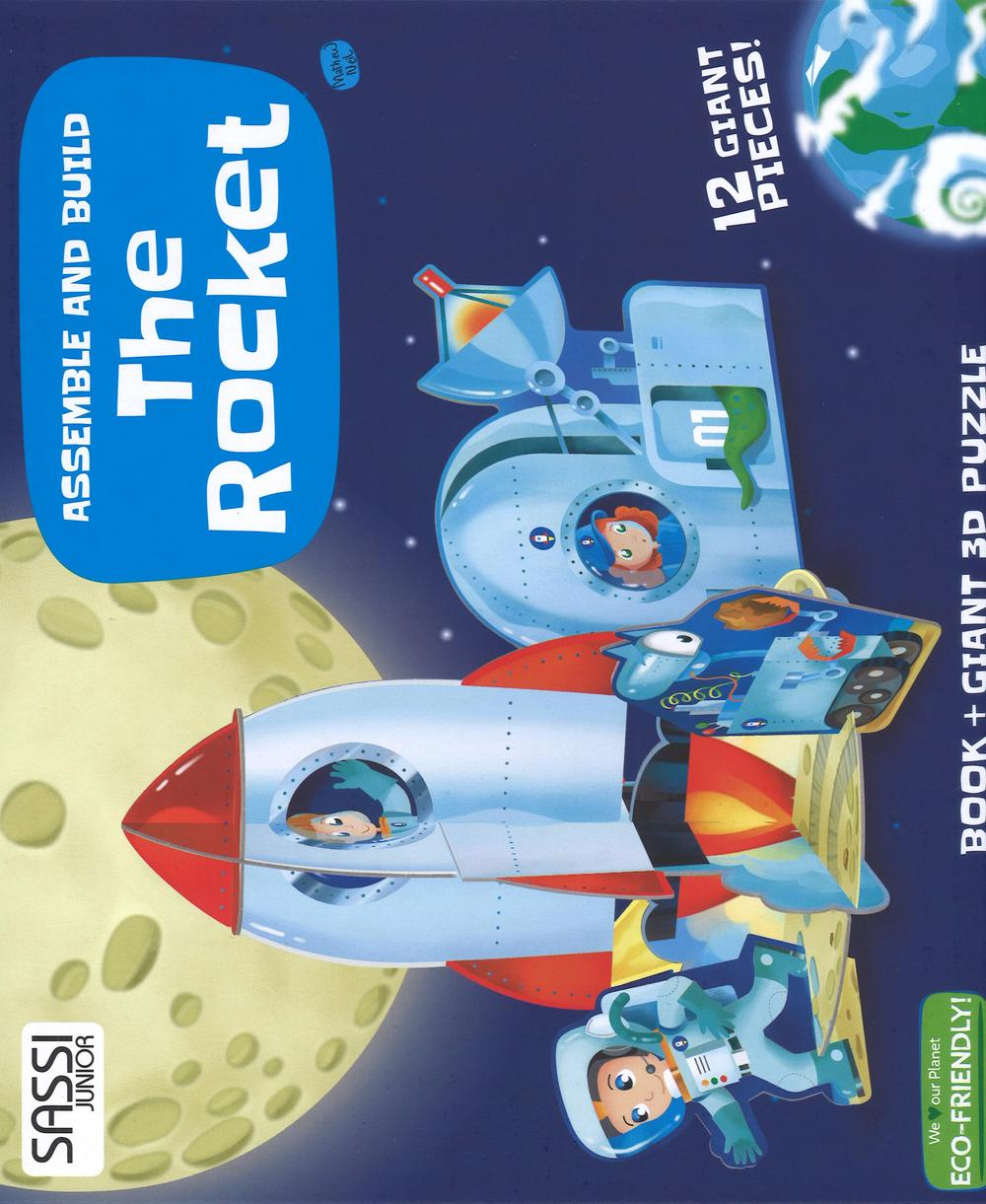 The rocket. Assemble and build. Libro puzzle Scarica PDF EPUB
