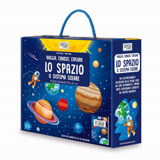 Libro Lo spazio. Il sistema solare. Viaggia, conosci, esplora. Ediz. a colori. Con puzzle Matteo Gaule Nadia Fabris