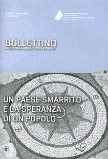 Un paese smarrito. Bollettino di dottrina sociale della Chiesa.pdf
