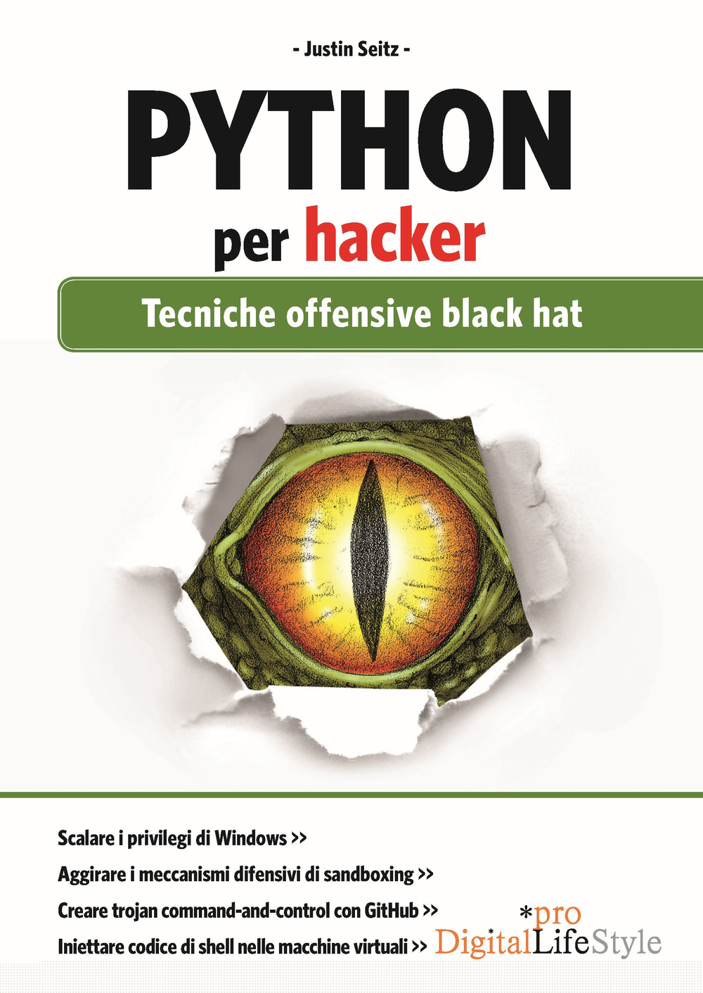 Image of Python per hacker. Tecniche offensive black hat