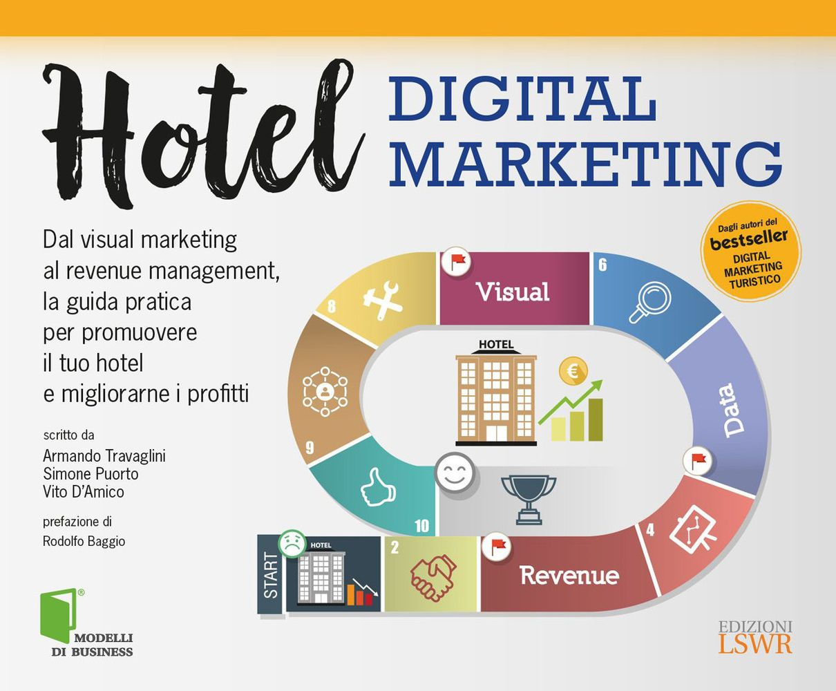 Image of Hotel digital marketing. Dal visual marketing al revenue management, la guida pratica per promuovere il tuo hotel e migliorarne i profitti