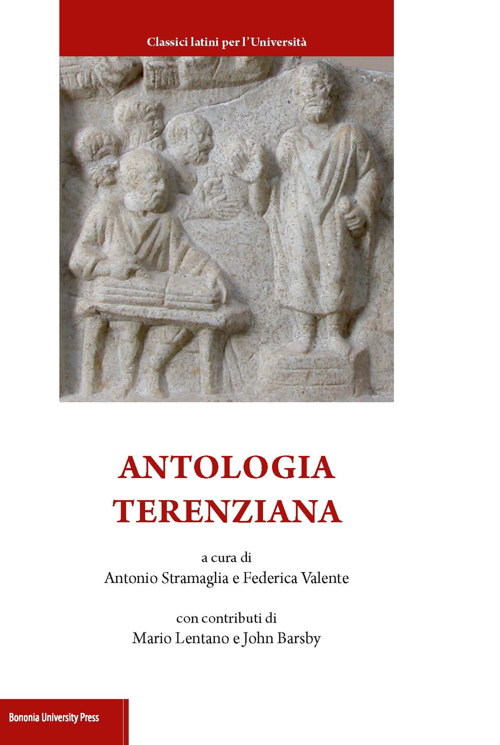 Image of Antologia terenziana. Testo latino a fronte