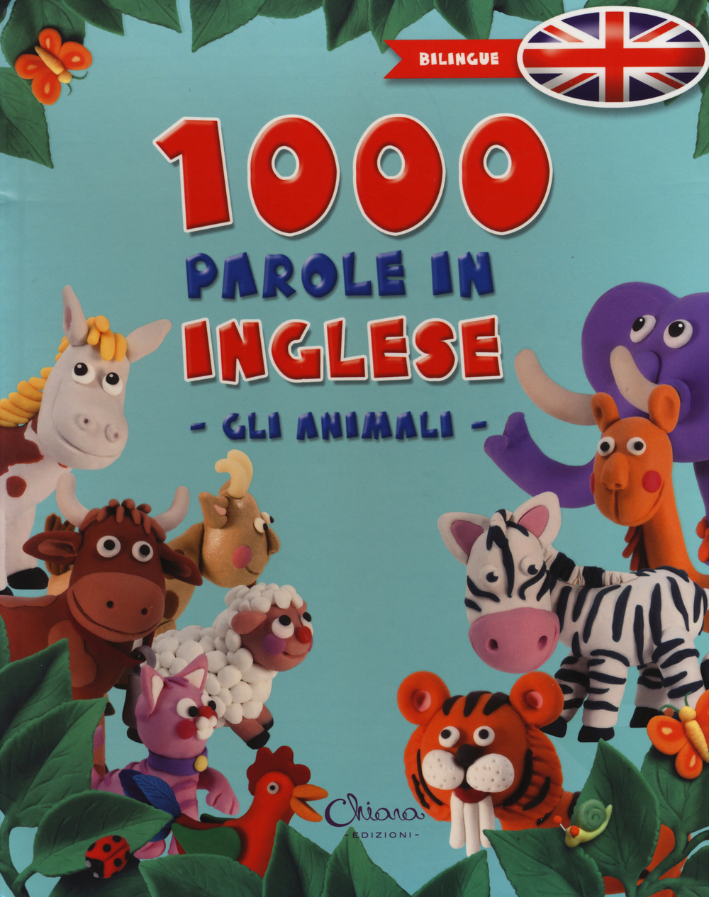 Image of 1000 parole in inglese. Gli animali
