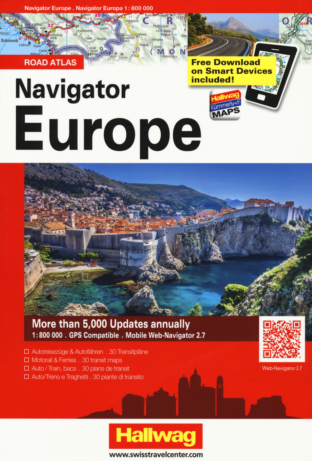 Image of Navigator Europe 1:800.000. Road atlas. Ediz. multilingue
