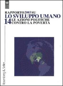 Rapporto su: «Lo sviluppo umano». Vol. 14: Le azioni politiche contro la povertà..pdf