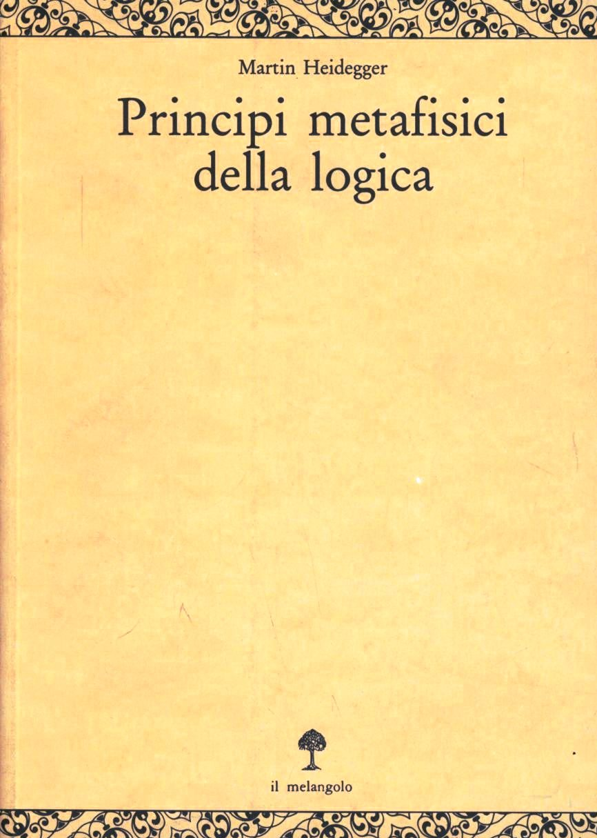 Principi metafisici della logica