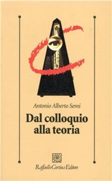 Dal colloquio alla teoria.pdf