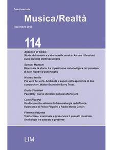 Musica/realtà (2017). Vol. 114: Novembre..pdf