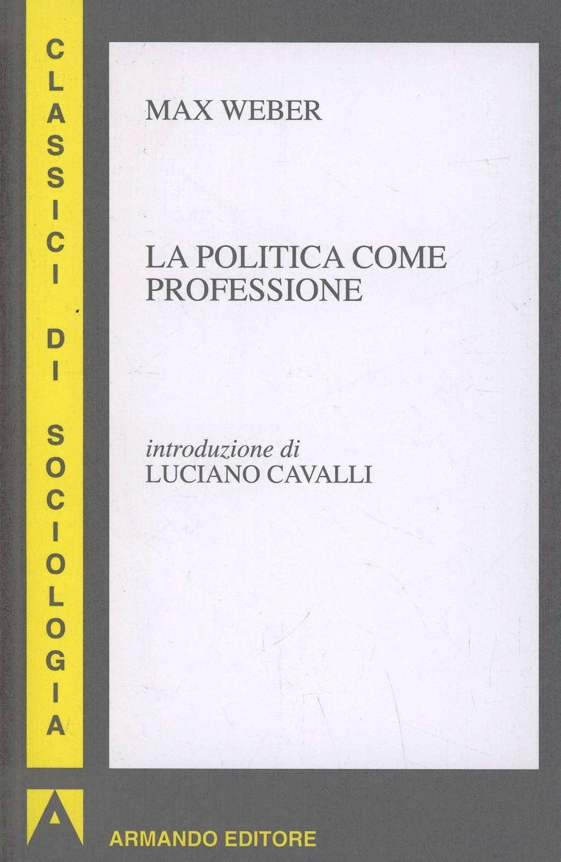 La politica come professione