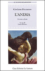 Libro L' anima. Testo latino a fronte Girolamo Fracastoro