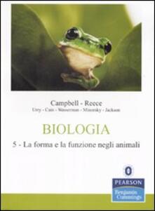 Biologia. Vol. 5: La forma e la funzione negli animali..pdf
