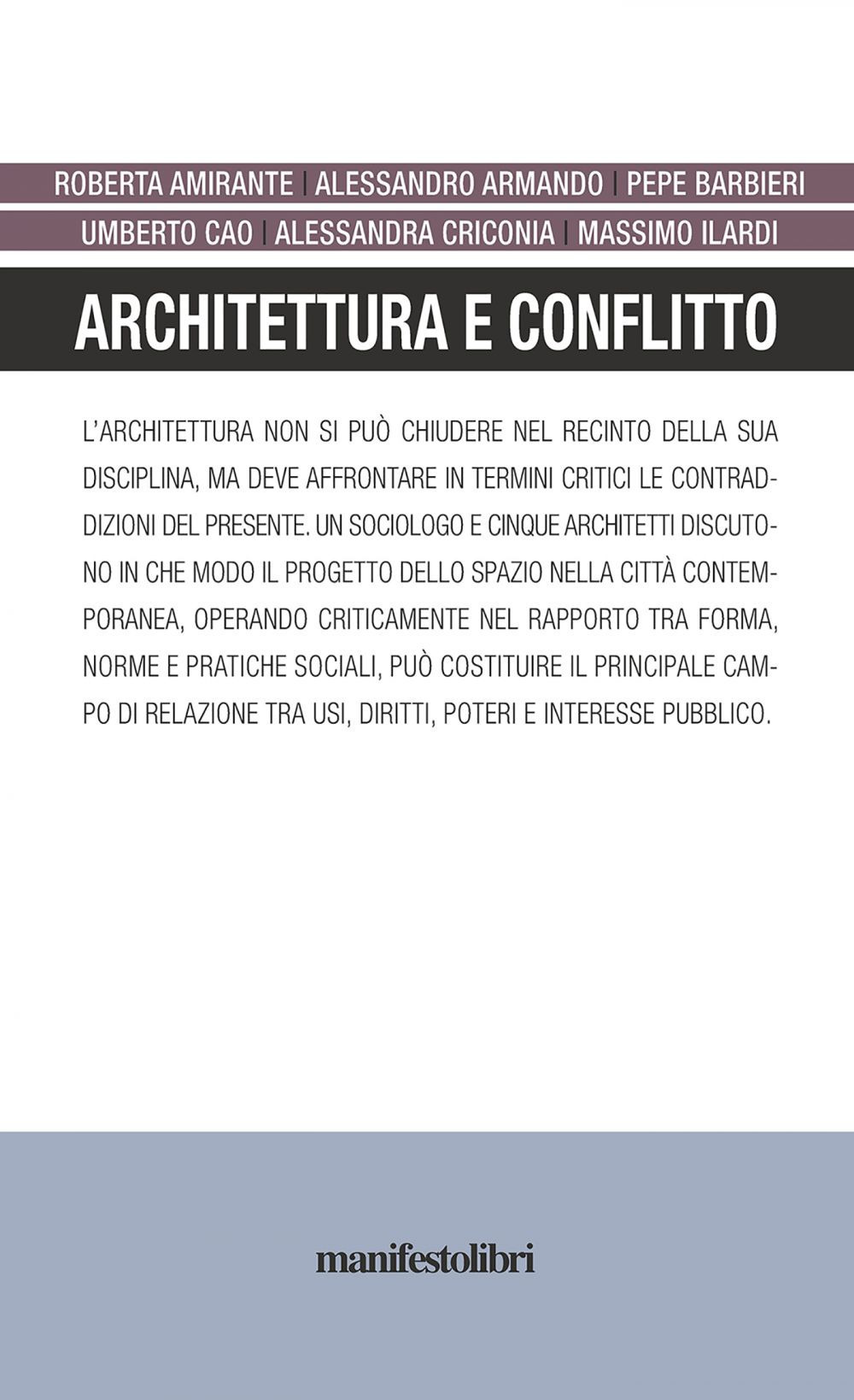Image of Architettura e conflitto