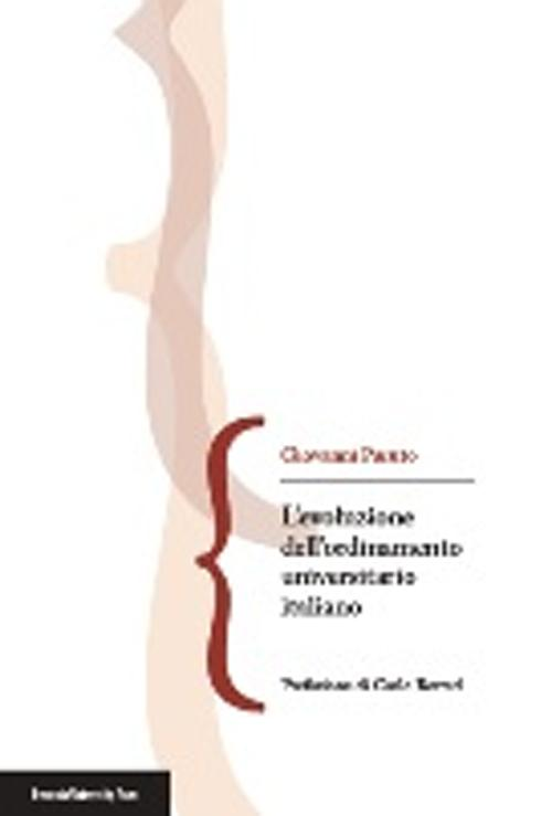 L' evoluzione dell'ordinamento universitario italiano