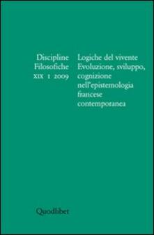 Discipline filosofiche (2009). Vol. 1: Logiche del vivente..pdf