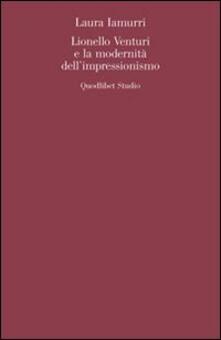 Lionello Venturi e la modernità dellImpressionismo.pdf