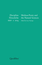 Libro Discipline filosofiche (2014). Vol. 2: Merleau-Ponty and the natural sciences.
