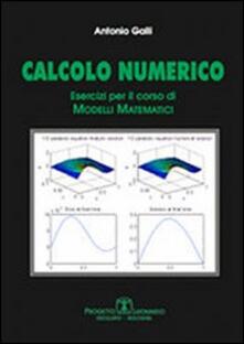 Calcolo numerico. Esercizi per il corso di modelli matematici.pdf