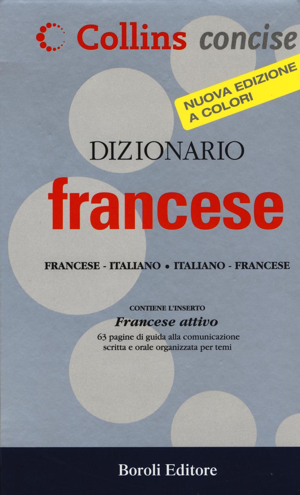 Dizionario francese. Franceseitaliano, italianofrancese Libro BE