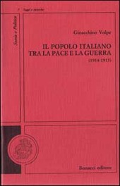 Cover  Il Popolo Italiano Tra La Pace E La Guerra (1914-1915)