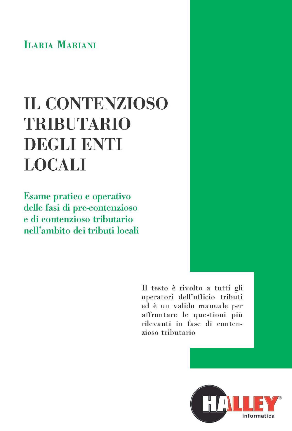 Il contenzioso tributario degli enti locali Scarica PDF EPUB
