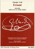 Ernani. Dramma lirico in 4 atti. Riduzione per canto e pianoforte (prefazione in italiano e inglese). Ediz. italiana e inglese