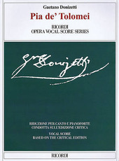 Copertina  Pia de' Tolomei