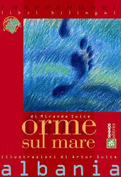 Copertina  Orme sul mare = Gjurme mbi det