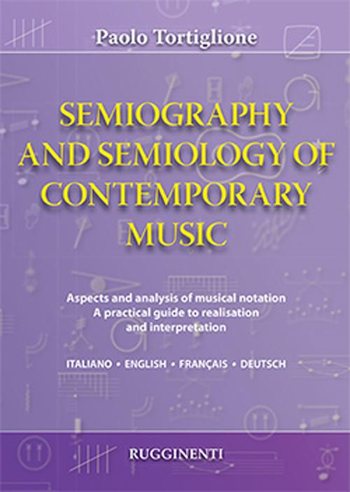 Image of Semiography and semiology of contemporary music. Ediz. italiana, inglese, francese e tedesca