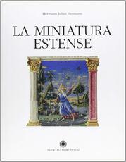 Libro La miniatura estense Hermann J. Hermann