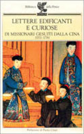 Copertina  Lettere edificanti e curiose di missionari gesuiti dalla Cina, 1702-1776