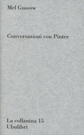 Copertina  Conversazioni con Pinter