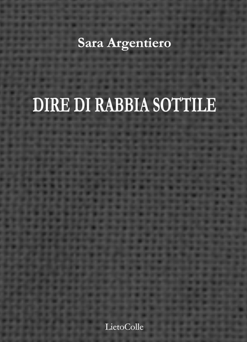 Dire di rabbia sottile